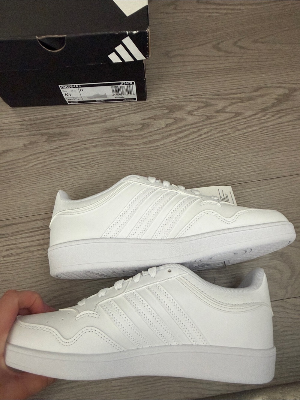 Adidas hoops 4.0 low-top sneakers - Picture 5 of 9